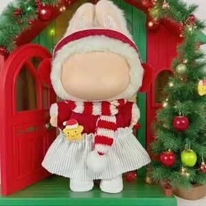 Labubu Clothes Christmas Outfit (No Doll)